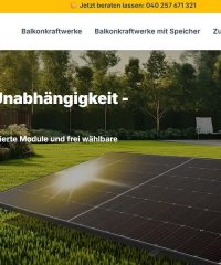 Balkonkraftwerk-Profis – Hochwertige Mini-PV-Anlagen
