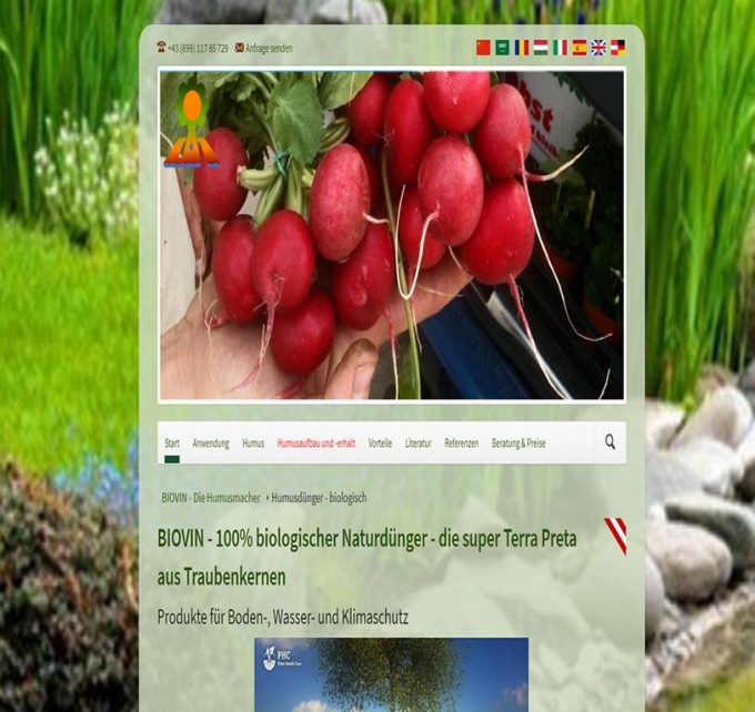 Biologischer Naturdünger Biovin