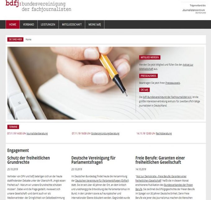 Bundesvereinigung der Fachjournalisten