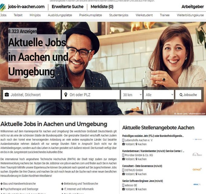 Stellenportal Aachen &#8211; jobs-in-aachen.com