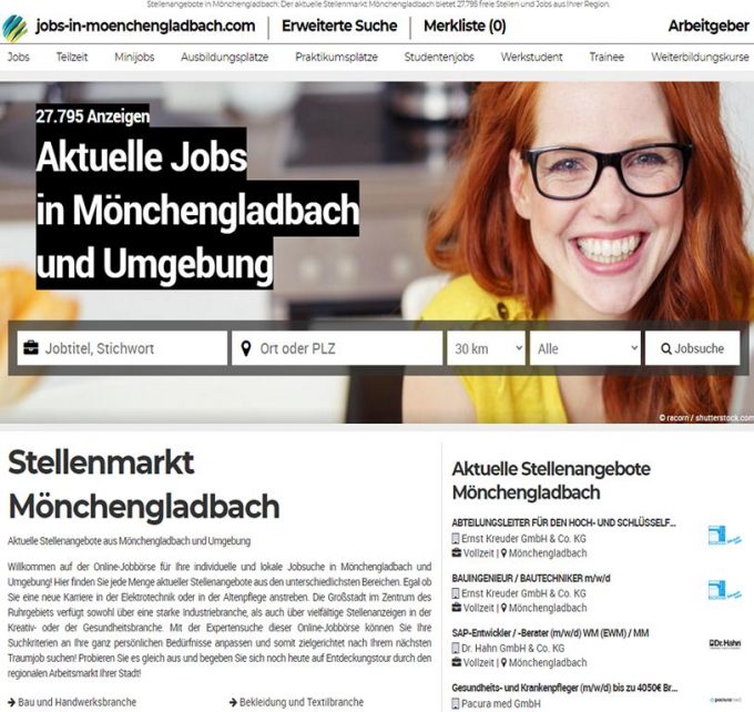 Stellenportal Mönchengladbach &#8211; jobs-in-moenchengladbach.com
