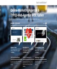 Keel Marktideen – Typo3 Webdesign