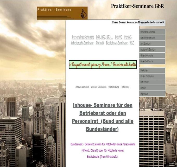 Schulungen für den Personalrat
