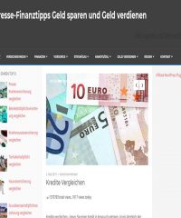 Presse-Finanztipps Geld sparen und Geld