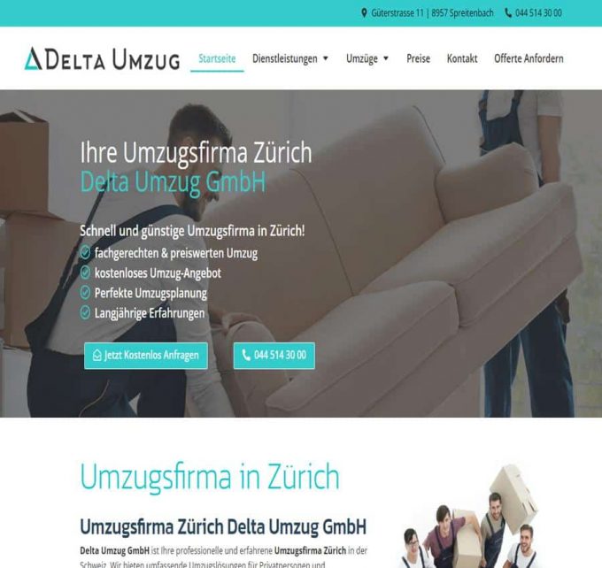 Umzugsfirma Zürich