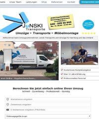 Umzugsunternehmen Junski Transporte für Hamburg und das Umland