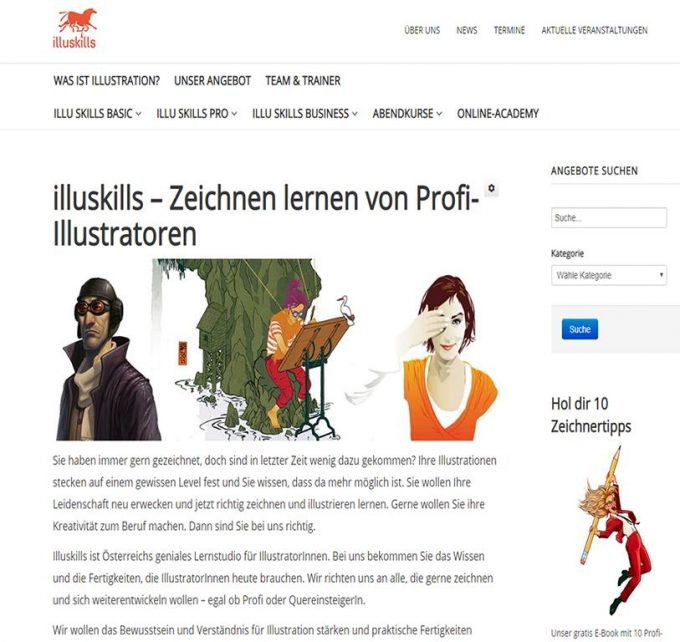 Komplexe Illustrationen