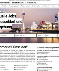 Jobs aus Düsseldorf finden Sie unter jobs-in-duesseldorf.de