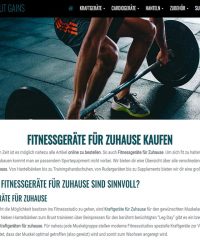 All About Gains – Fitnessgeräte für zuhause kaufen